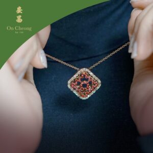 Designer Series: Uniquely Peranakan Ruby Pendant