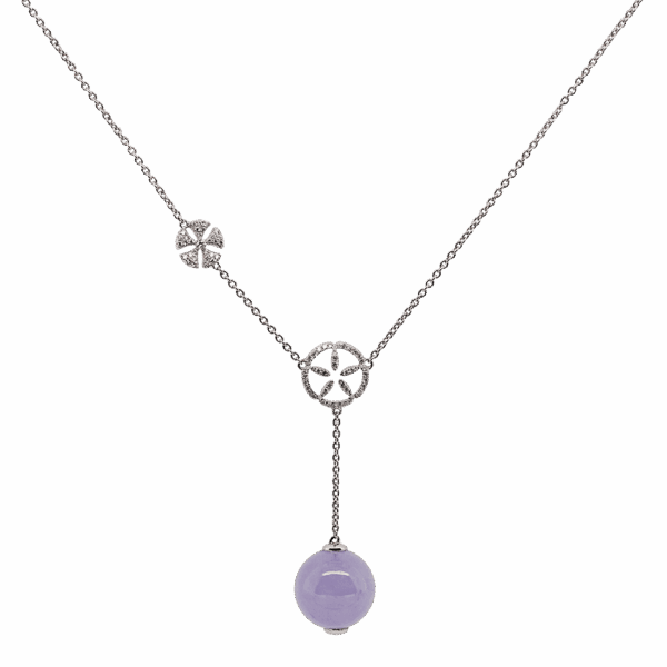 Celestial Bloom Jadeite Necklace