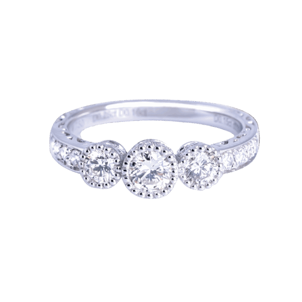 "Anew" Diamond Ring (White gold)