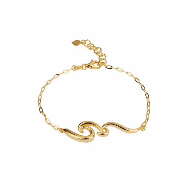 916 Gold Si Dian Jin Designer Series: Confluence Bracelet