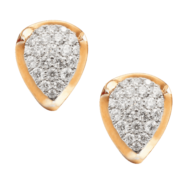 "Edyth" Diamond Ear Studs