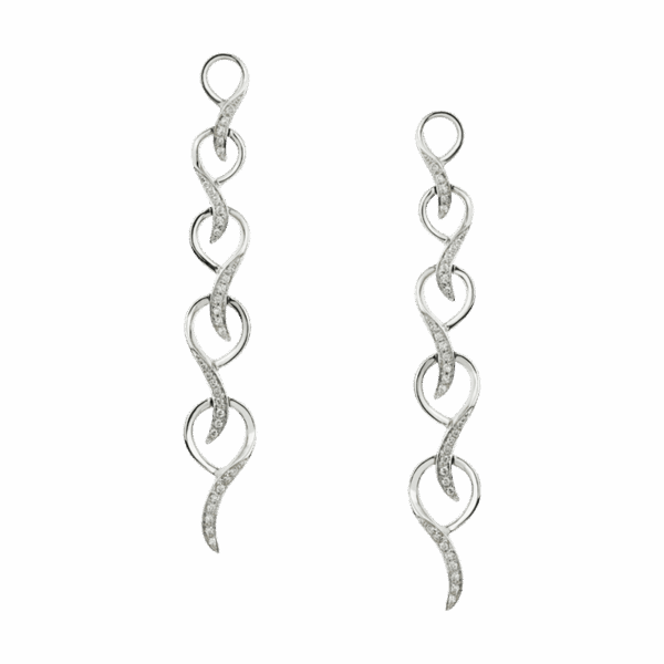 Nestettä Diamond Dangling Earrings