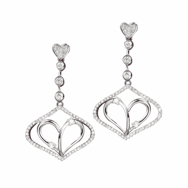 'Together Forever” Diamond Earrings
