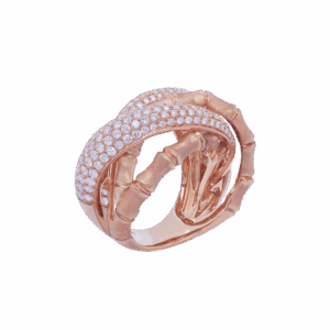 Bamboo Reverie Diamond Ring