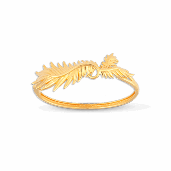 916 Gold Si Dian Jin Designer Series: Flight of Phoenix Bangle
