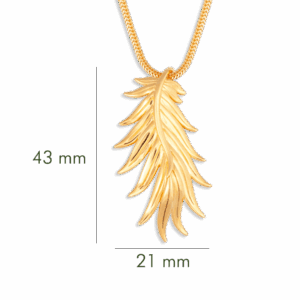 916 Gold Si Dian Jin Designer Series: Flight of Phoenix Pendant