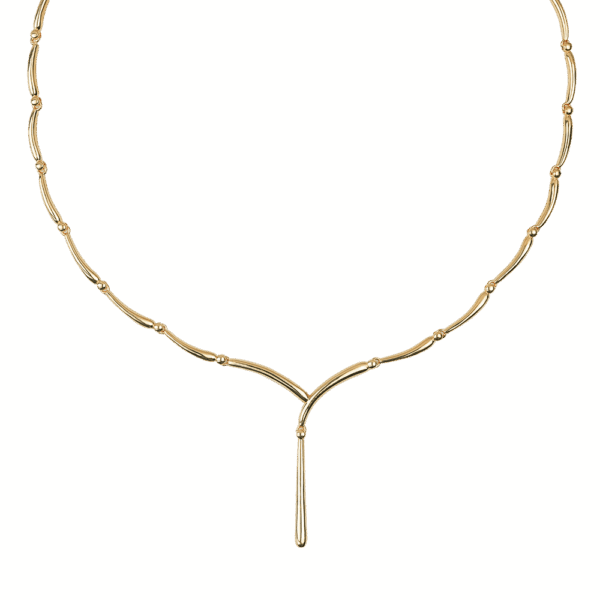 916 Gold Si Dian Jin Designer Series: Hearts Aligned, Minds United Necklace