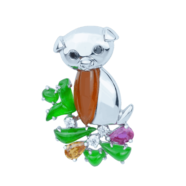 "Chum" Jadeite Pendant