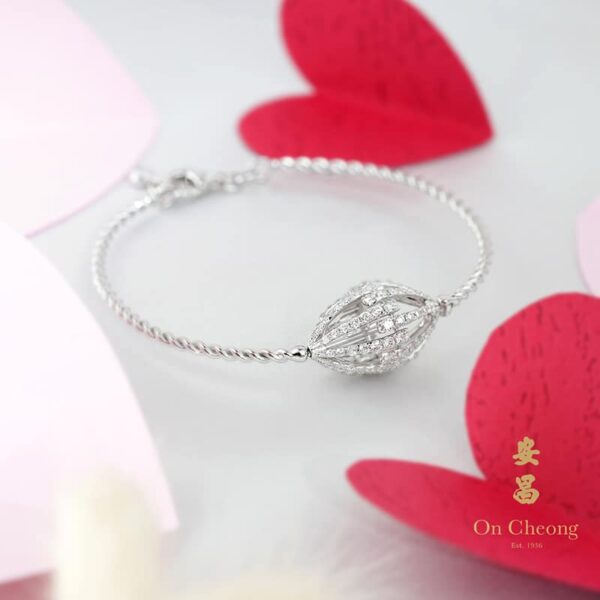 ‘Alina’ Diamond Bangle