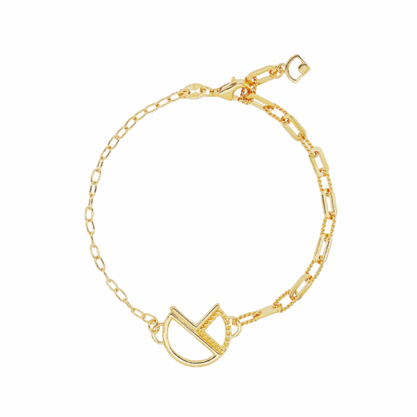 916 Gold Si Dian Jin: Designer Series: Love like Galaxy Bracelet