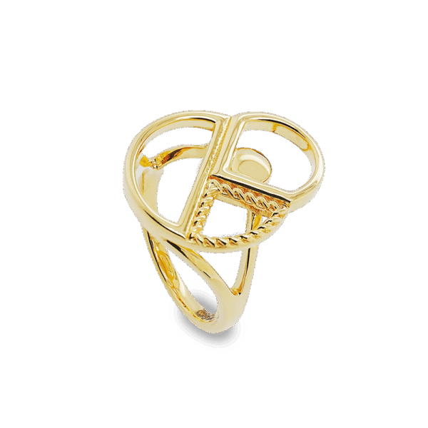 916 Gold Si Dian Jin: Designer Series: Love like Galaxy Ring