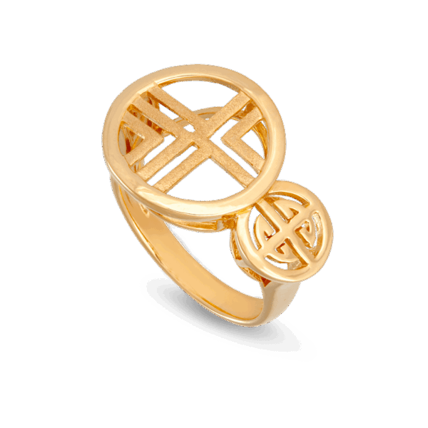 916 Gold Si Dian Jin Designer Series: Opulence – Ring