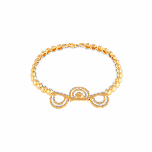 916 Gold Si Dian Jin Designer Series: Oro d’ Aura Bracelet