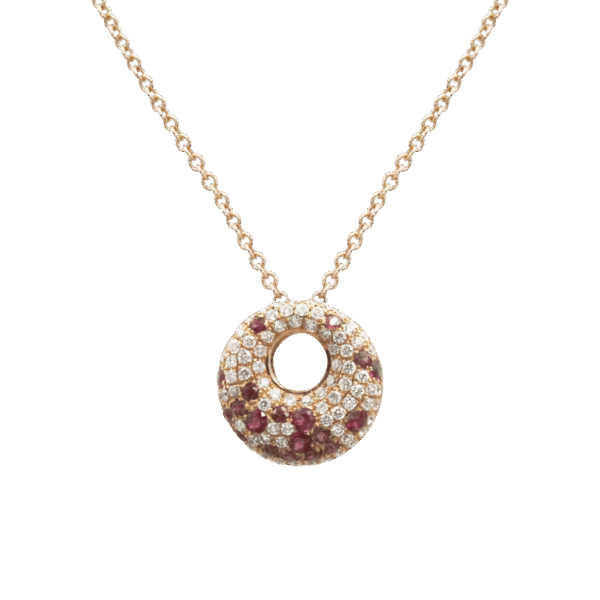 Mini "Chevelle" Pendant (Ruby)