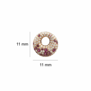 Mini "Chevelle" Pendant (Ruby)