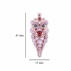 Designer Series: The Guardian of Prosperity II Pendant (Pink Mother of Pearl)