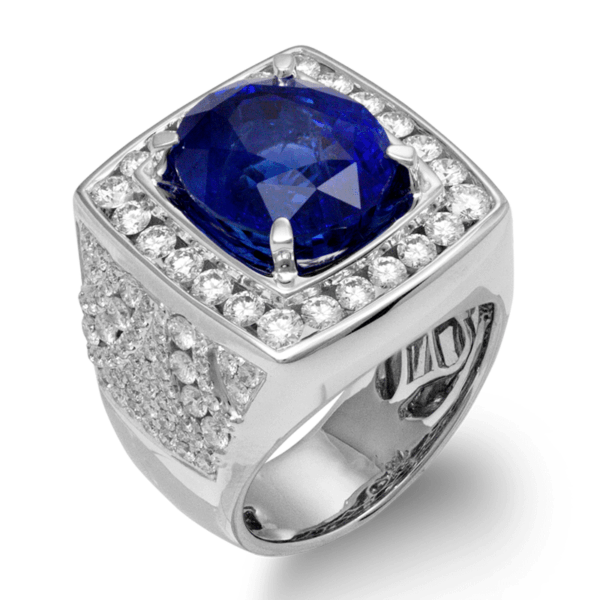 Princeton XXI Sapphire Diamond Ring