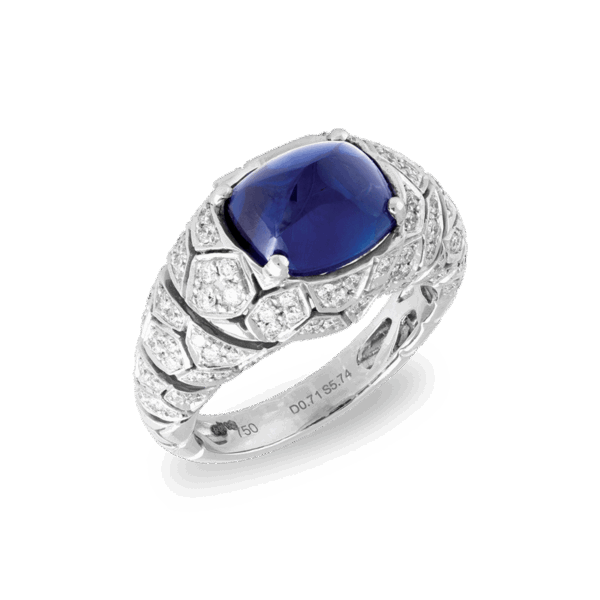 "Regent" Sapphire Diamond Ring