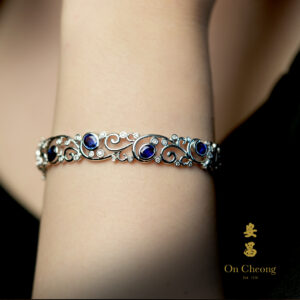 Grecian Dreams Sapphire Bangle