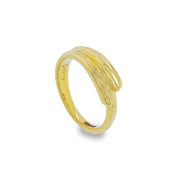 916 Gold Si Dian Jin: Designer Series: Soulful Cadence Ring