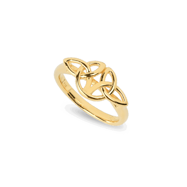 916 Gold Si Dian Jin Designer Series: Transverse Ring