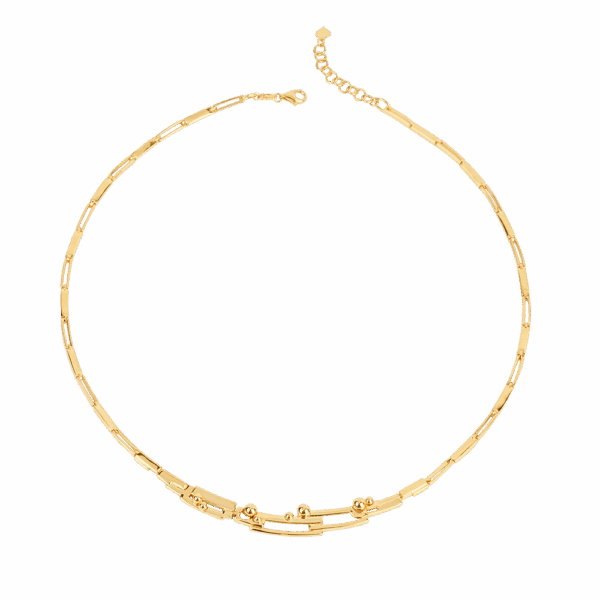 916 Gold Si Dian Jin Designer Series: Unió Necklace