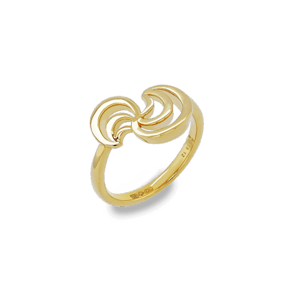 916 Gold Si Dian Jin: Designer Series: Unrivalled Wind Ring