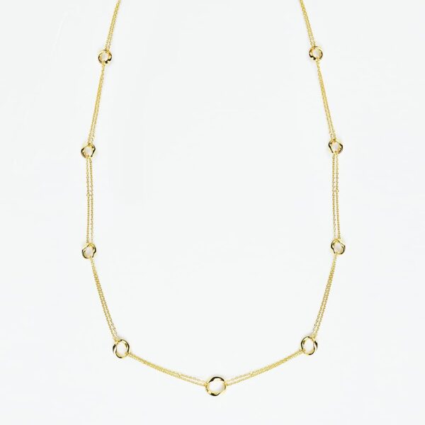 Infinidade 916 Gold Matinee Necklace