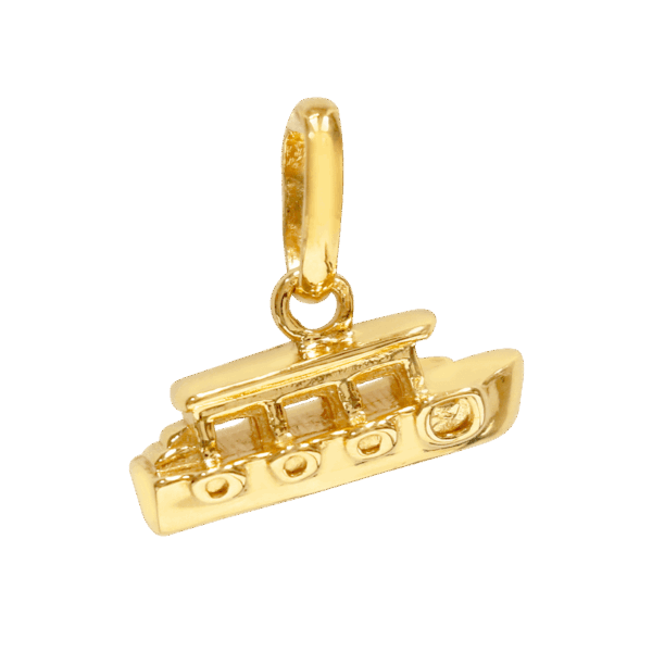 Designer Series – Charming SG “FerryBoat” 916 Gold Pendant