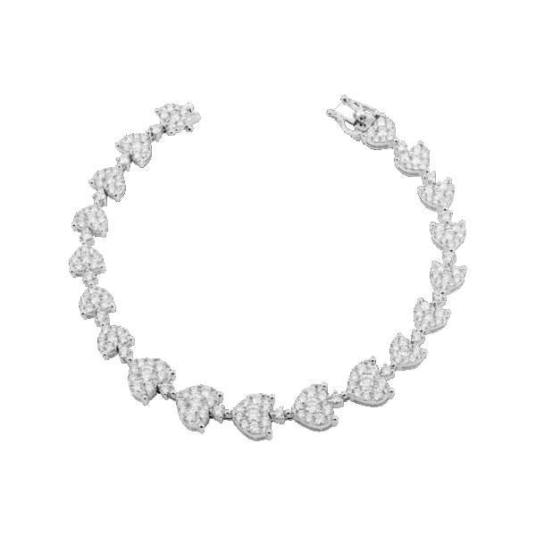 Garland of love Diamond Bracelet