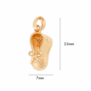 Designer Series Charm Pendant 916 Gold “Martens B”