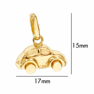 Designer Series – Charming SG “Volk’s Beetle” 916 Gold Pendant