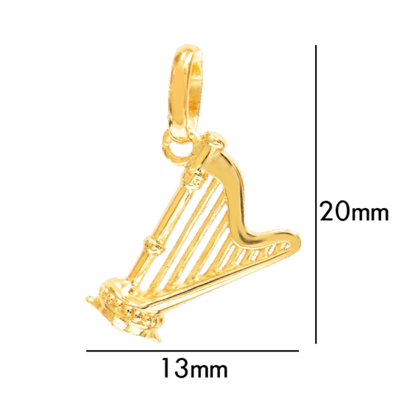 Designer Series – Charming SG “Harper” 916 Gold Pendant