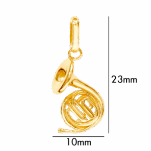 Designer Series – Charming SG “Otic” 916 Gold Pendant