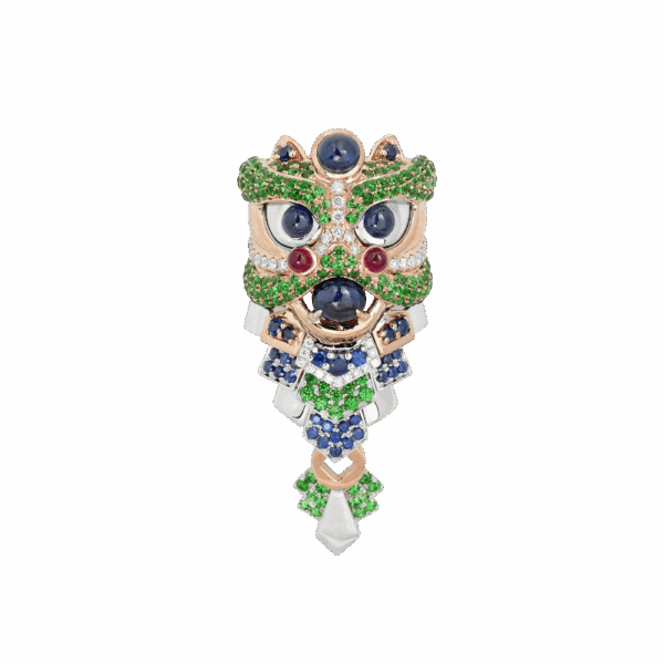 Designer Series: The Guardian of Prosperity II Pendant (Tsavorite)