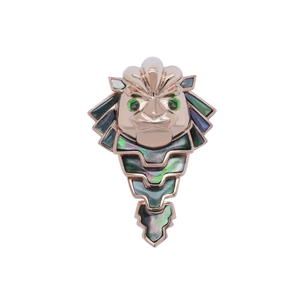 Designer Series: Guardian of the Ocean Charm Pendant (Green)