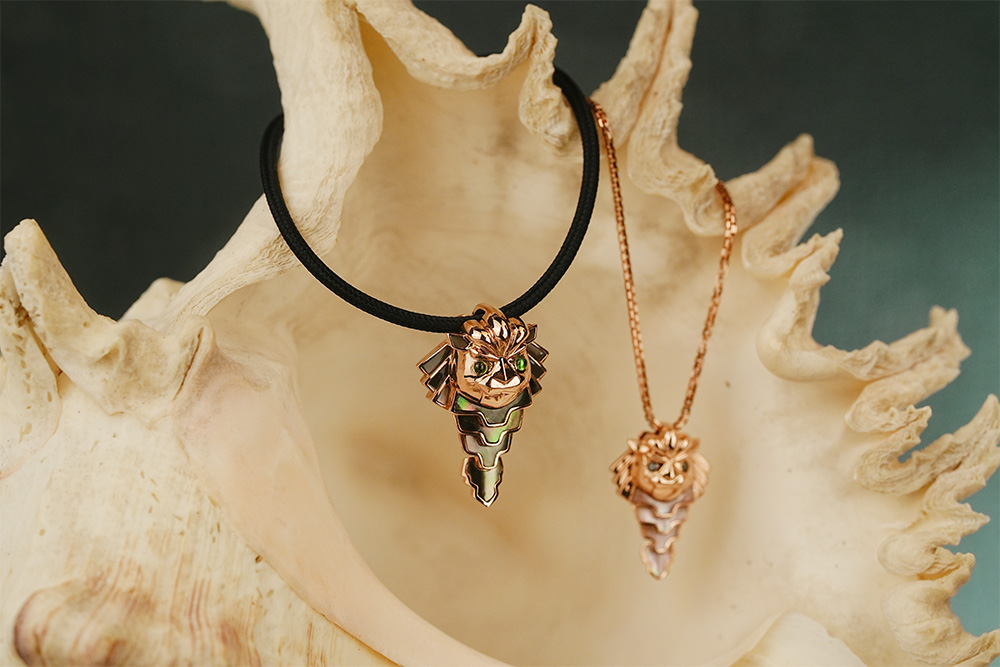 The Guardian of Ocean Merlion Pendant Series
