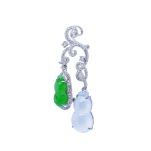 Lyris Duet Jadeite Pendant