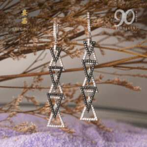 Apex Noir Diamond Earrings