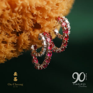 Kindred Ruby Diamond Earrings