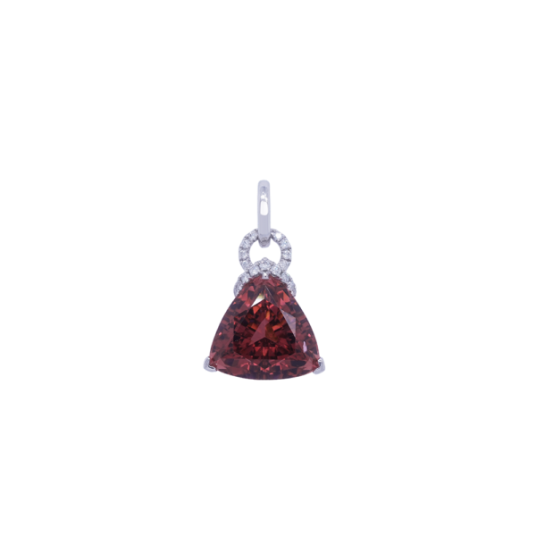 Infinite Ember Diamond Pendant