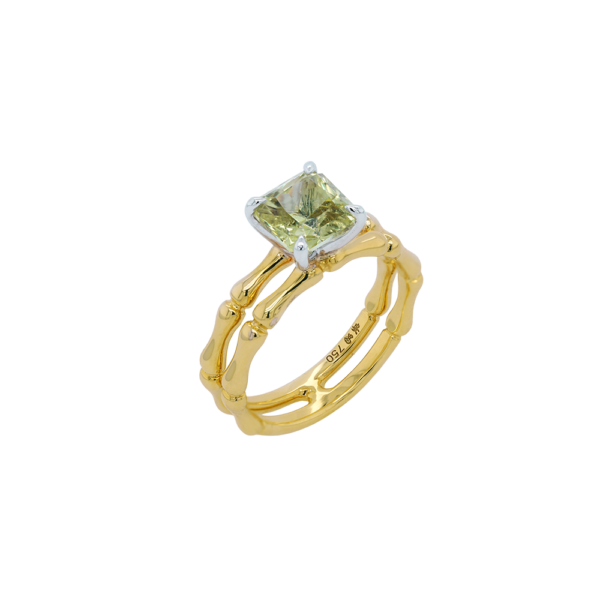 Bambusa Chrysoberyl Ring