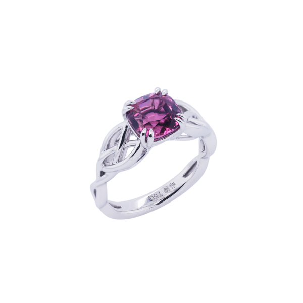 Dusk in Full Bloom Tourmaline Ring