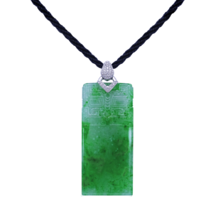 Virtuous Legacy Jadeite Pendant Necklace