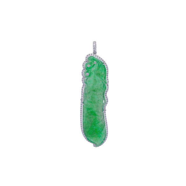 Plenora Jadeite Diamond Pendant