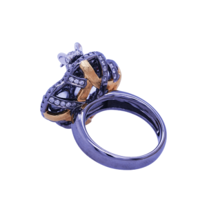 Auspice of Abundance Icy Jadeite Ring